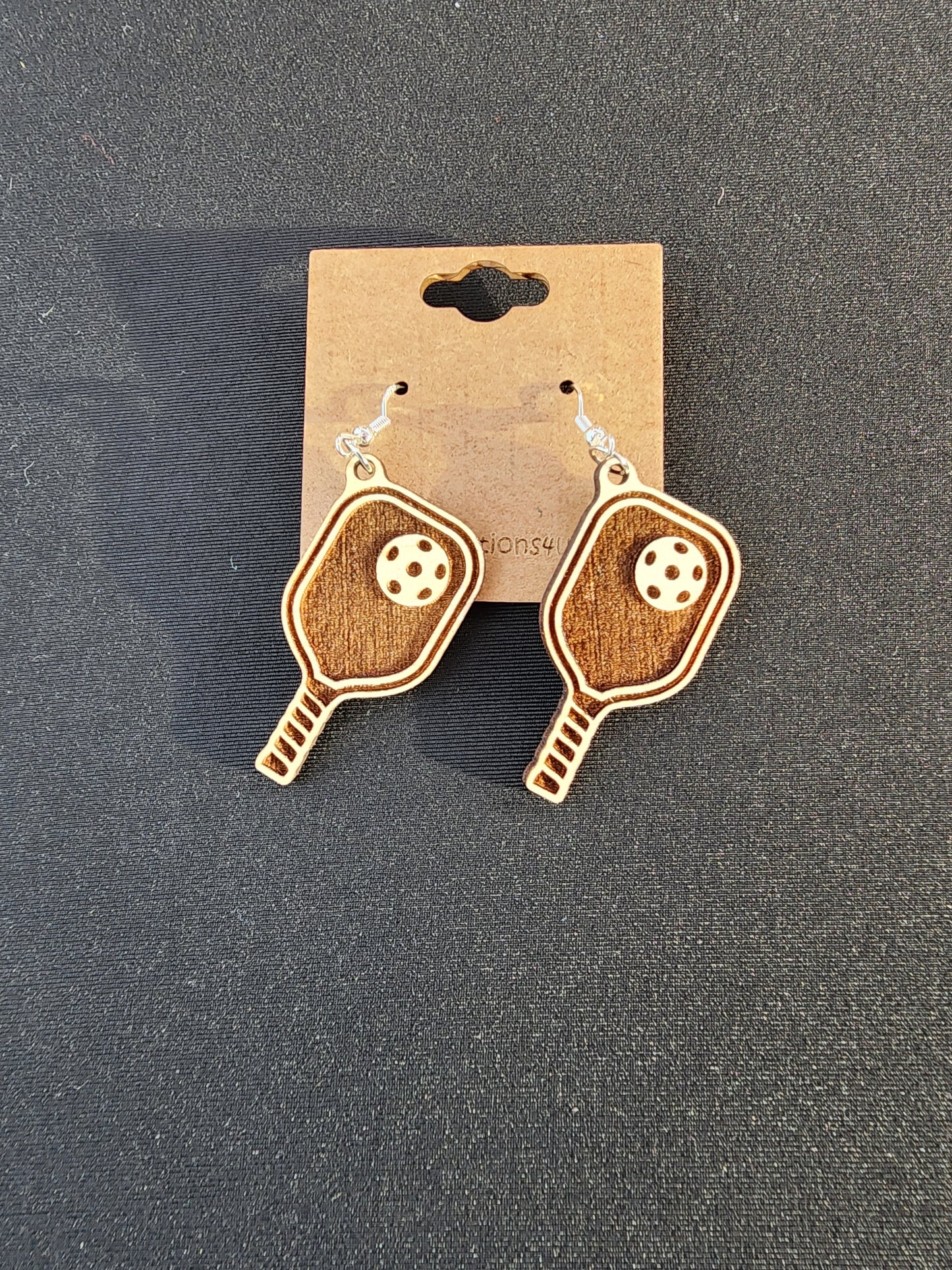 Pickleball Dangle Earrings