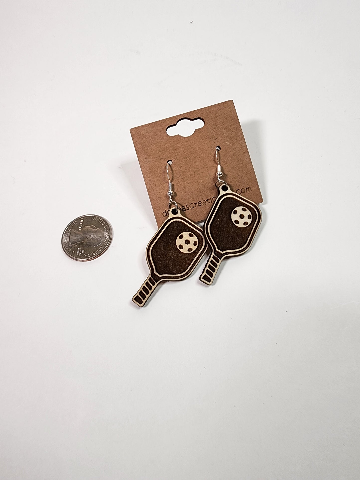 Pickleball Dangle Earrings